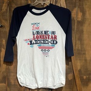 Living like a lonestar legend tshirt